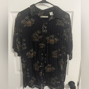 Batik Bay Black Floral Shirt